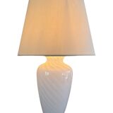 Lampe de table vintage design en verre de Murano