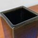 Vintage 1970s minimalist Japanese studio pottery vase from Tokoname.