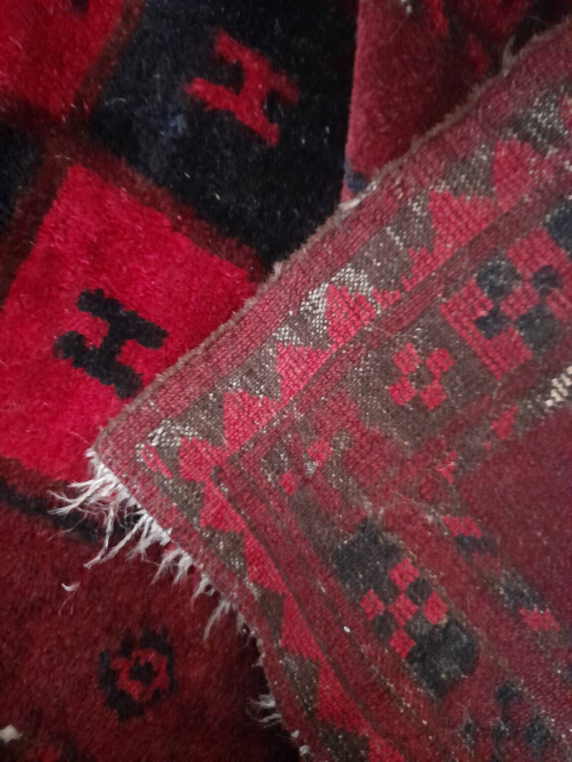 Afghan rug 96 x 68 cm