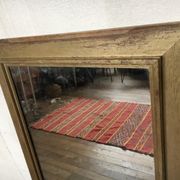 Vintage 1960 gilded wooden mirror