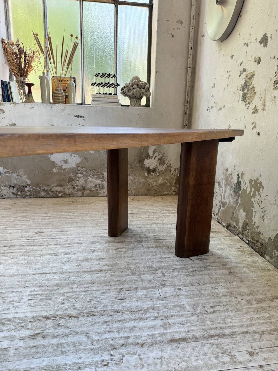 1950s oak reconstruction table