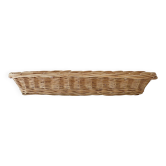 Old wicker bread basket