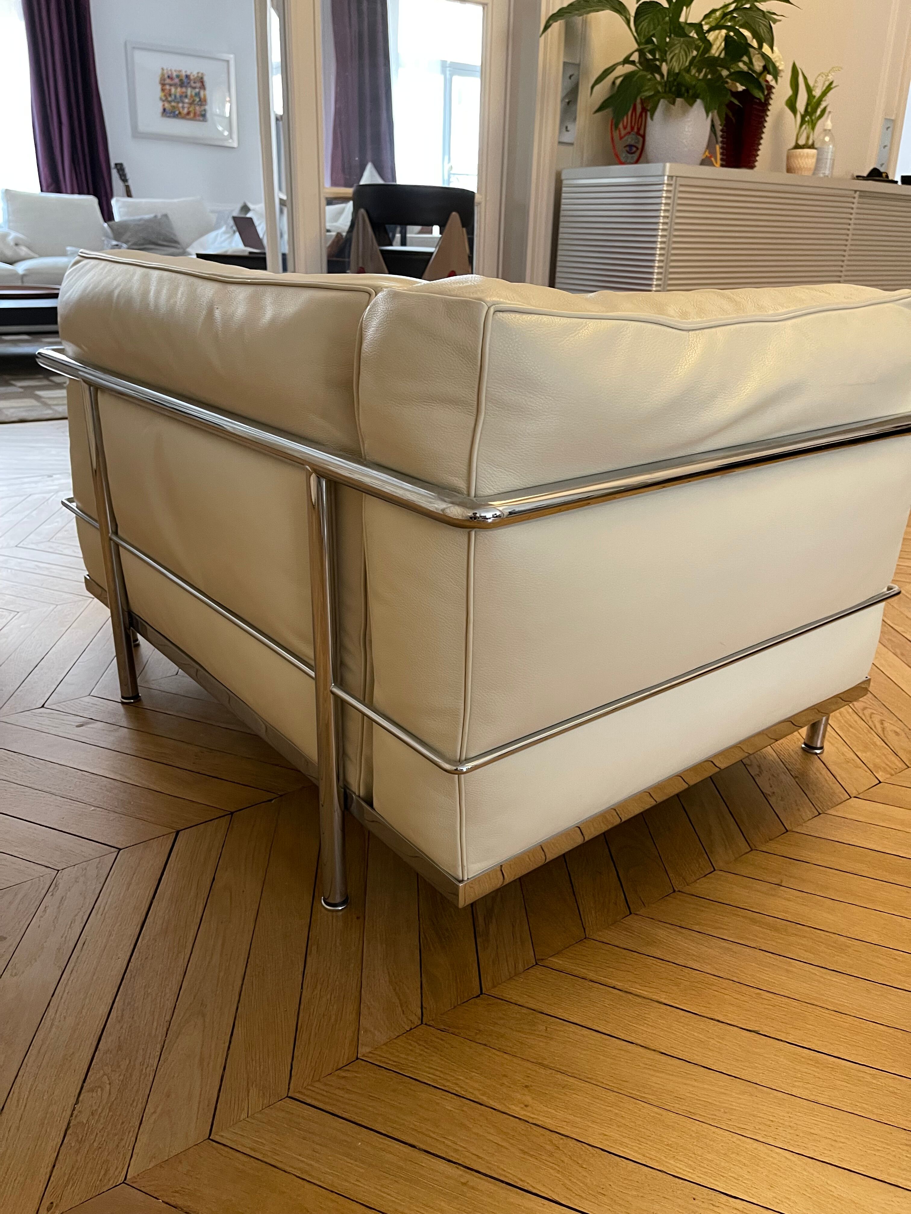 Armchair LC3 Le Corbusier for Cassina