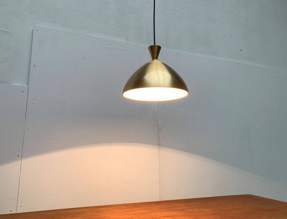Danish mid-century diabolo pendant lamp by Lyfa, 1960s, set of 2