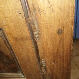 French Oratory prayer storage cabinet in walnut