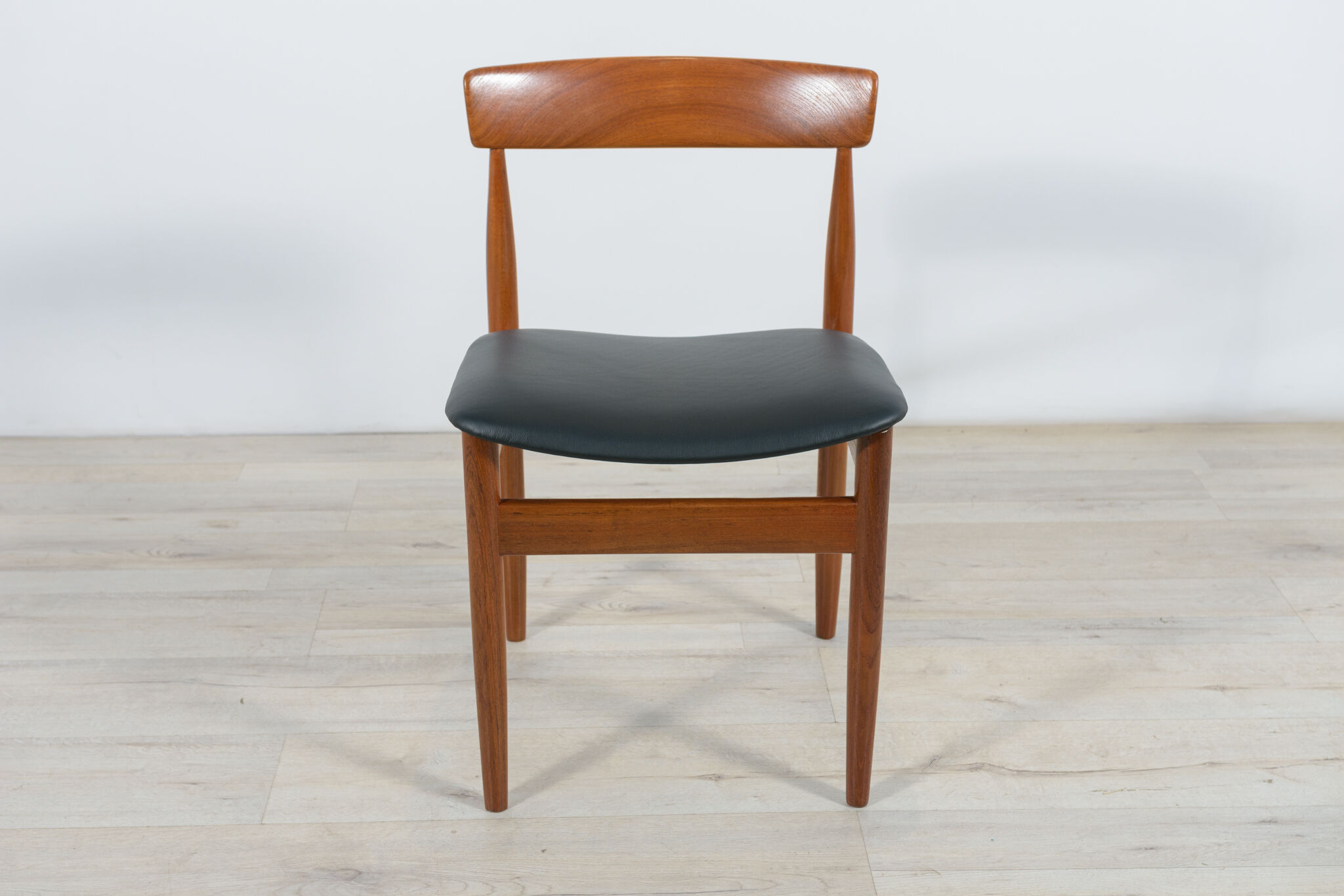 Mid-century teak dining chairs, 1960s, set of 4