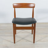Mid-century teak dining chairs, 1960s, set of 4