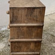 Small Bauhaus vintage chest of drawers from the 1960s.