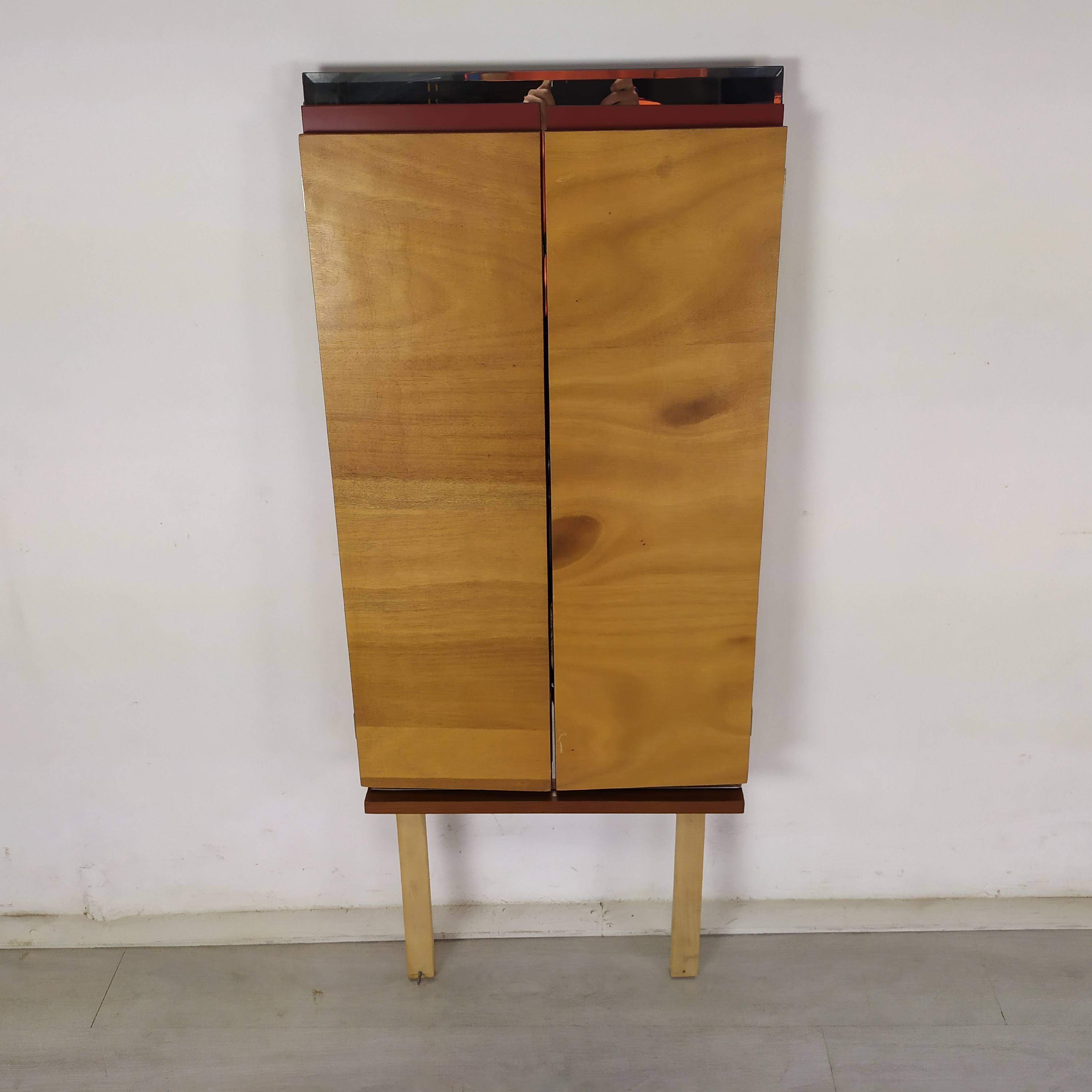 Vintage triptych mirror