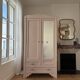 Armoire de style Art Déco colorée