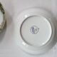 Lot de 6 assiettes creuses wedgwood eden