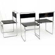 Set of 6 vintage Libellula chairs by Giovanni Carini for Planula