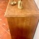 Vintage Solid Pine Commode Restored - Rustic Elegance