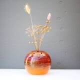 Mid-century art pottery vase in ceramic from Tilgmans