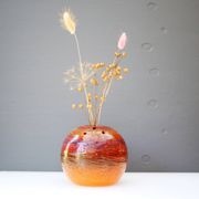 Vase en céramique d'art potier du milieu du siècle de Tilgmans