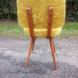 4 vintage moumoutes chairs
