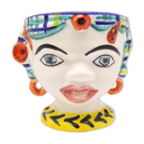 Pot Testa di Moro in Italian ceramics