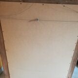 Classic-style gold mirror - 122x78cm