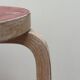 Alvar Aalto Artek Stool 60 Finland 1950s Vintage Birch Original Patina