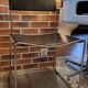 Set of 4 Giandomenico Belotti leather chairs Italian 1980