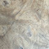 Old vintage solid wood lamp base