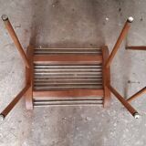 Ottoman duo Georges Tigien teak