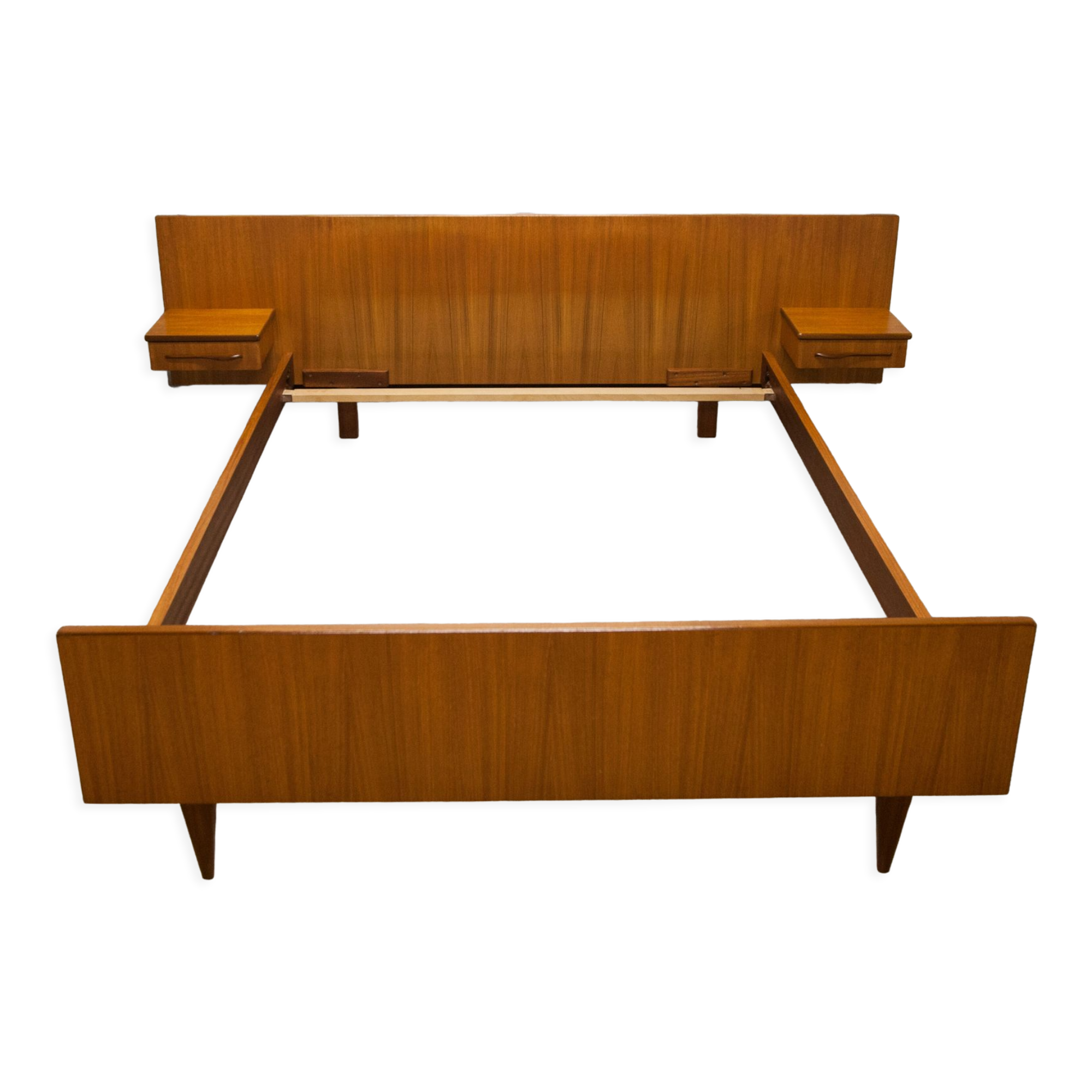 Scandinavian bed 1960 teak