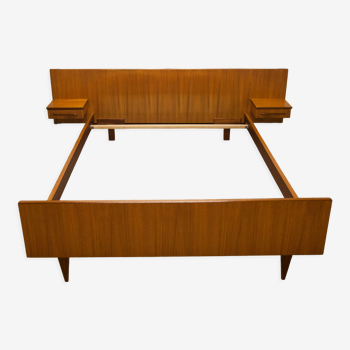 Scandinavian bed 1960 teak