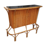 Rattan bar tiki bar from the 60s