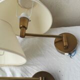 Pair of arm sconces