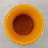 Vallauris ceramic vase signed tess vintage mountain decor