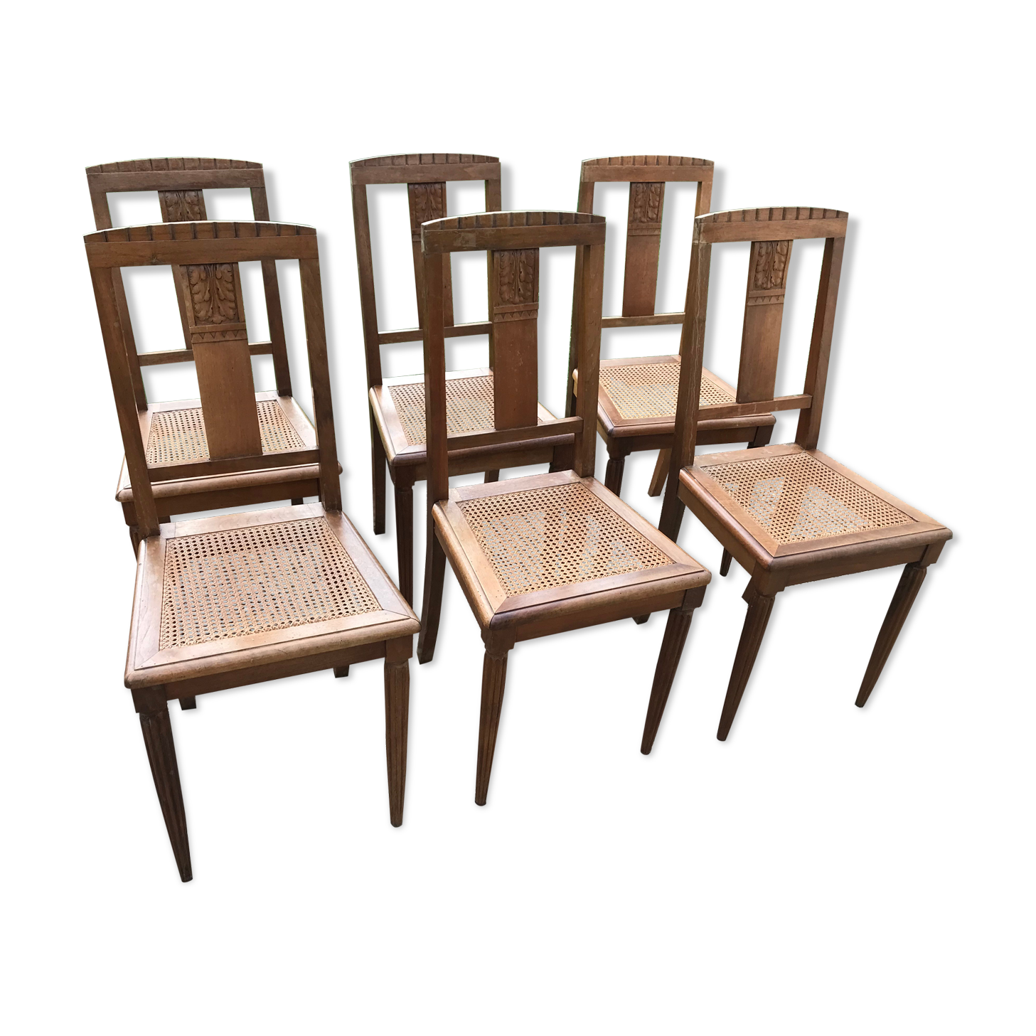6 Art Deco era chairs