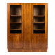 Art Deco mahogany library from the 1930s.
