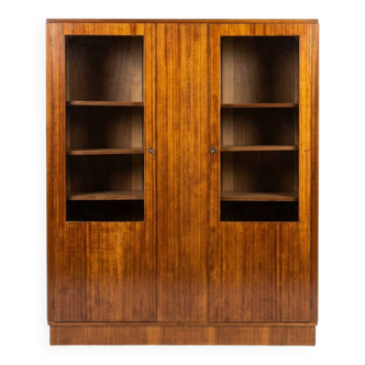 Art Deco mahogany library from the 1930s.