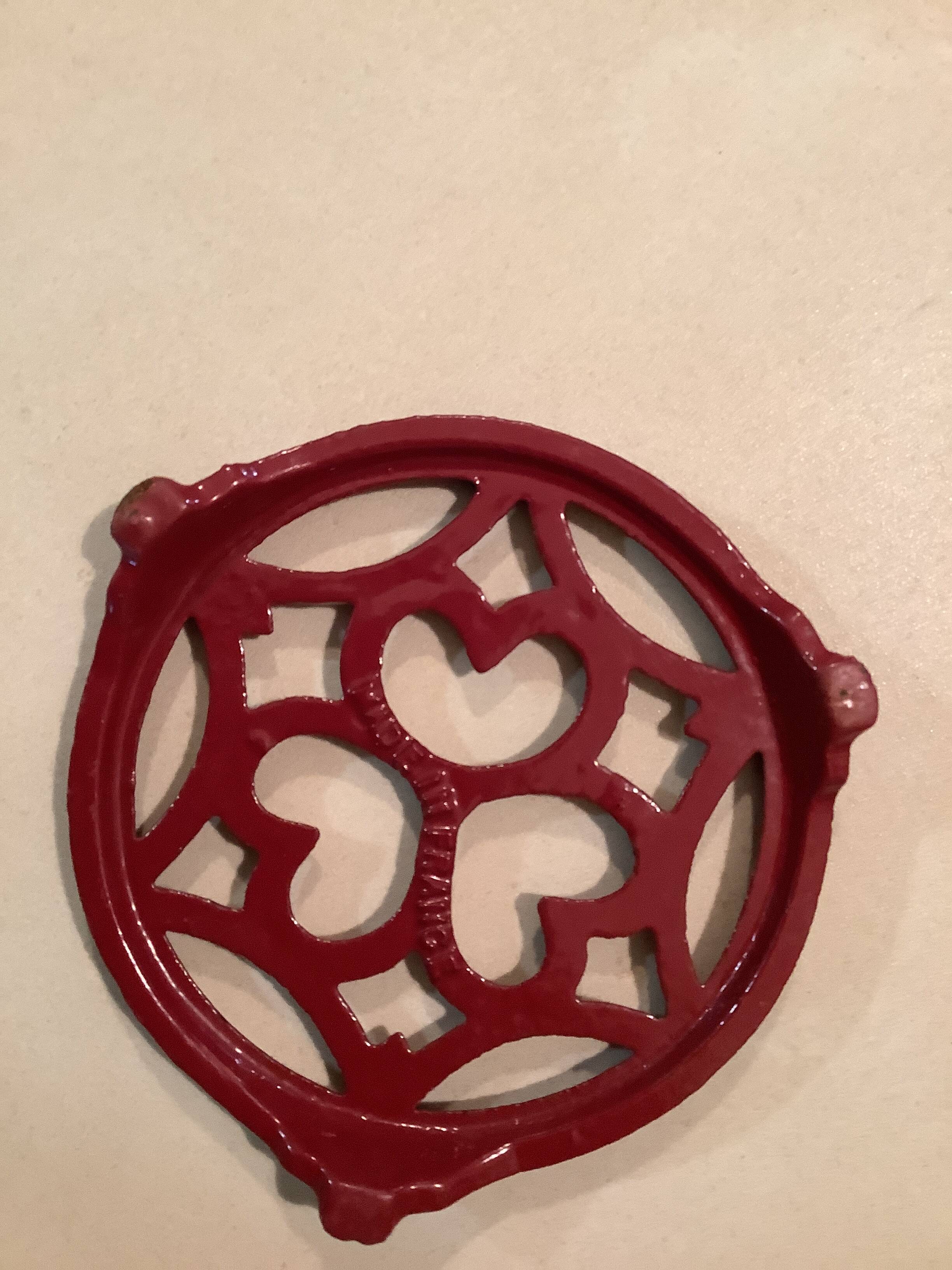 Mini vintage trivet