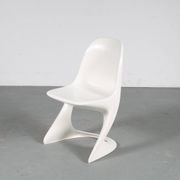 White “Casalino” chair from the 2000s by Alexander Begge for Casala, Germany – Large stock!