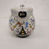 Double ceramic pitcher container