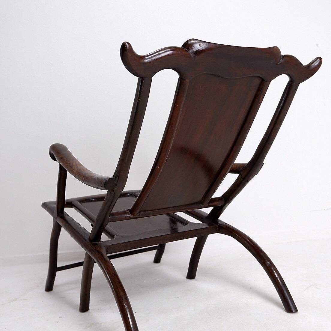 19th Century Chinese Moon Gazing Lounge chair
