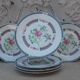 6 plates dessert Limoges The porcelain of the Unicorn Imperial China
