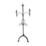 Floor lamp in wrought iron