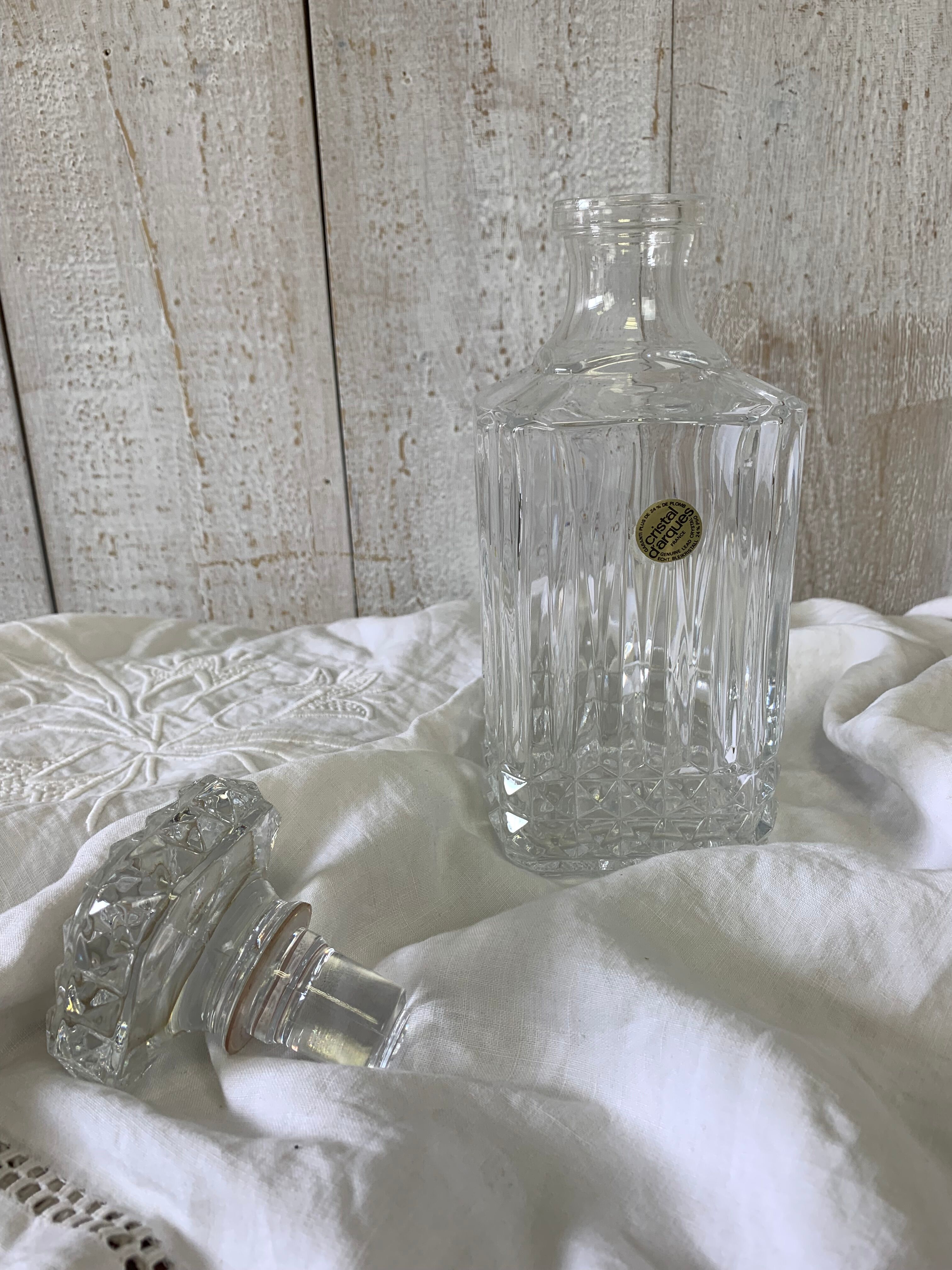 Crystal whisky decanter