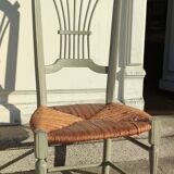 Ancienne chaise à langer Louis XVI