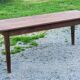 Old farm table spindle legs 195cm