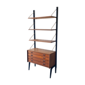 Storage Unit with Drawers by Louis Van Teeffelen for WéBé, 1950s