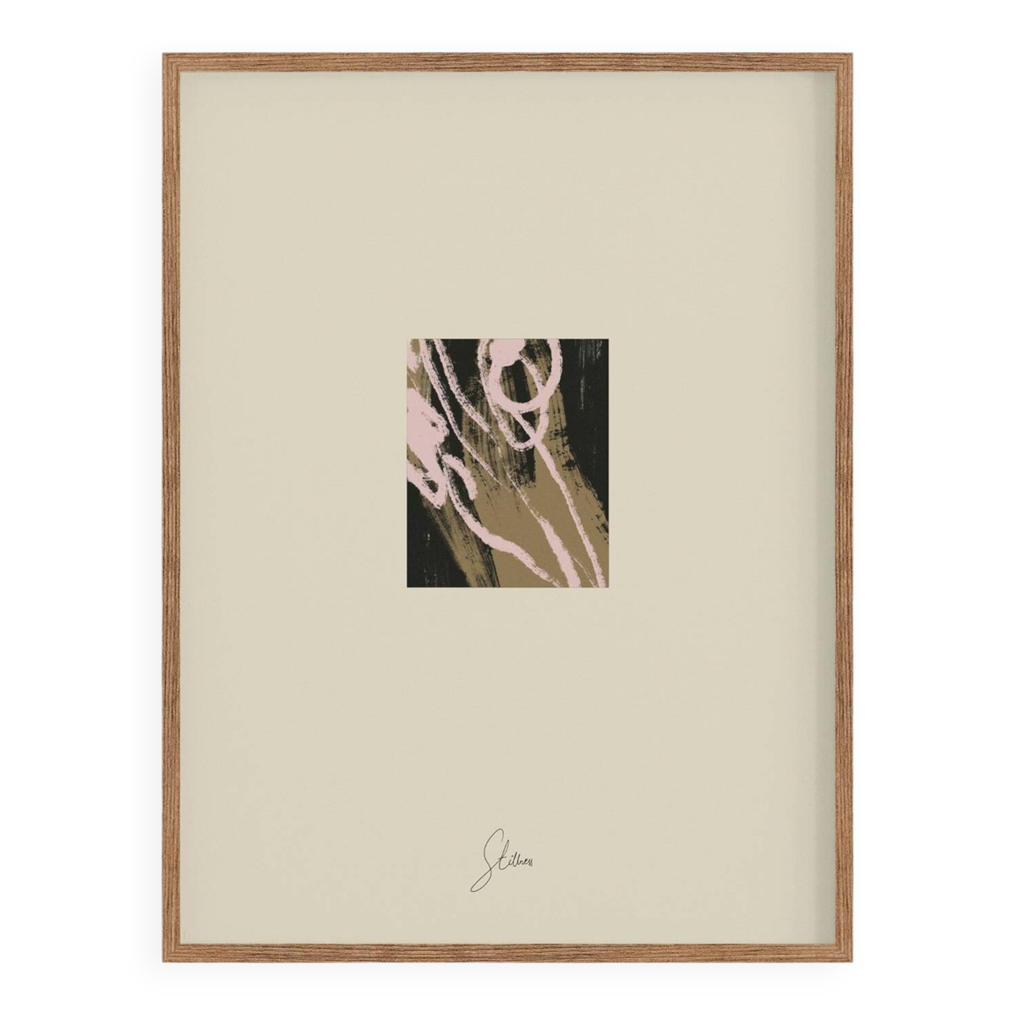 Abstract modern giclee print, 50x70cm