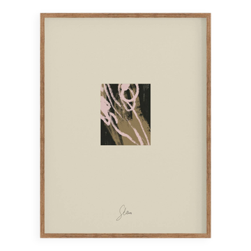 Impression giclée moderne abstraite, 50x70cm