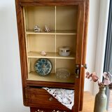 Antique toilet cabinet