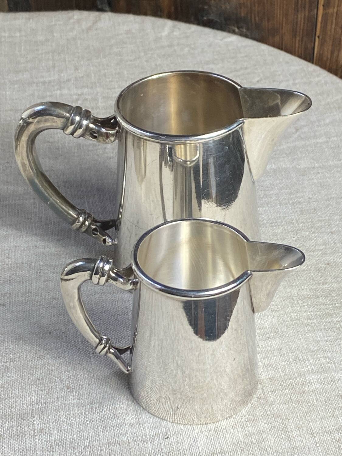 Art Deco silver-plated metal coffee/tea service