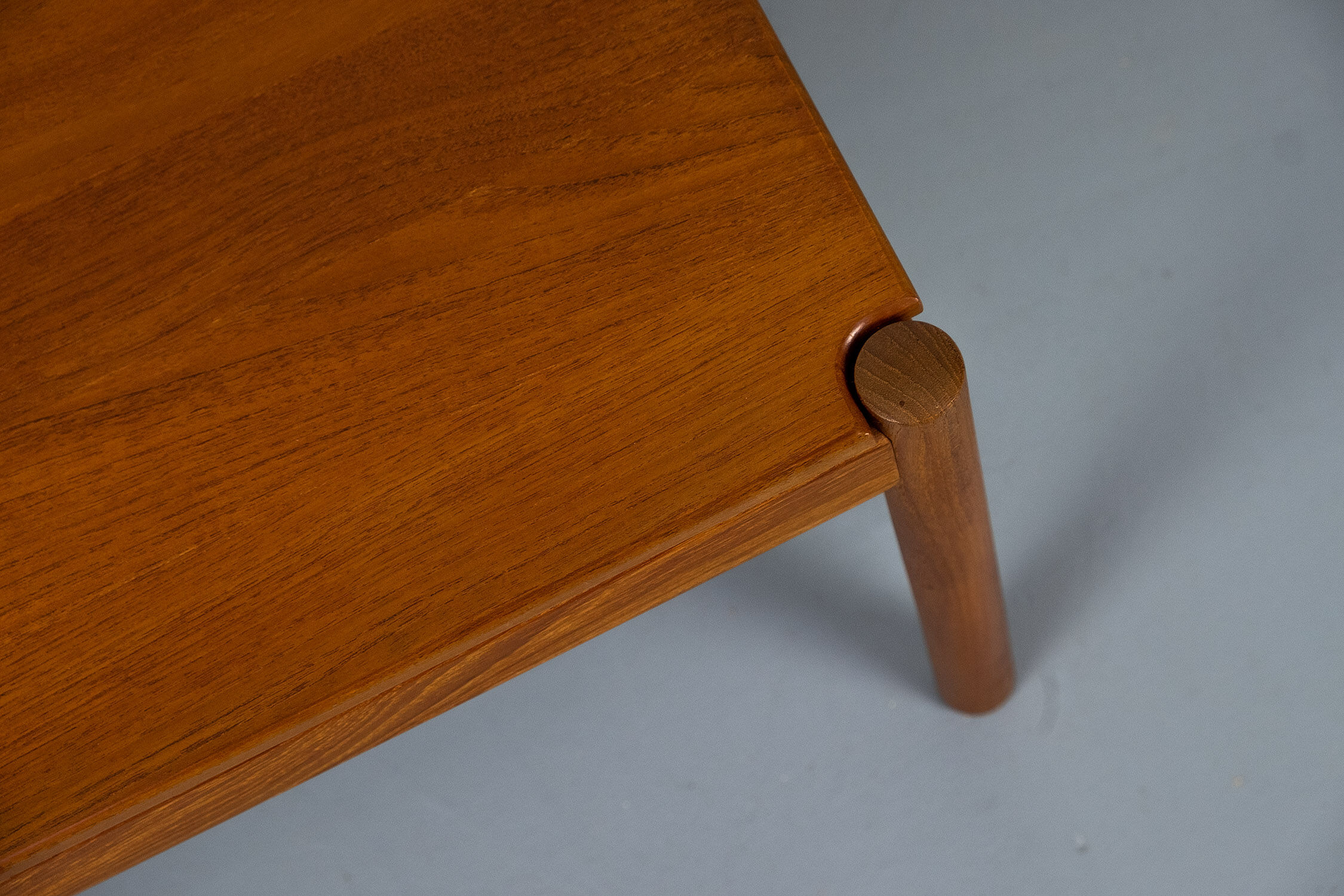 Solid teak coffee table by Kai Kristiansen for Magnus Olesen, 1960s