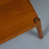 Solid teak coffee table by Kai Kristiansen for Magnus Olesen, 1960s